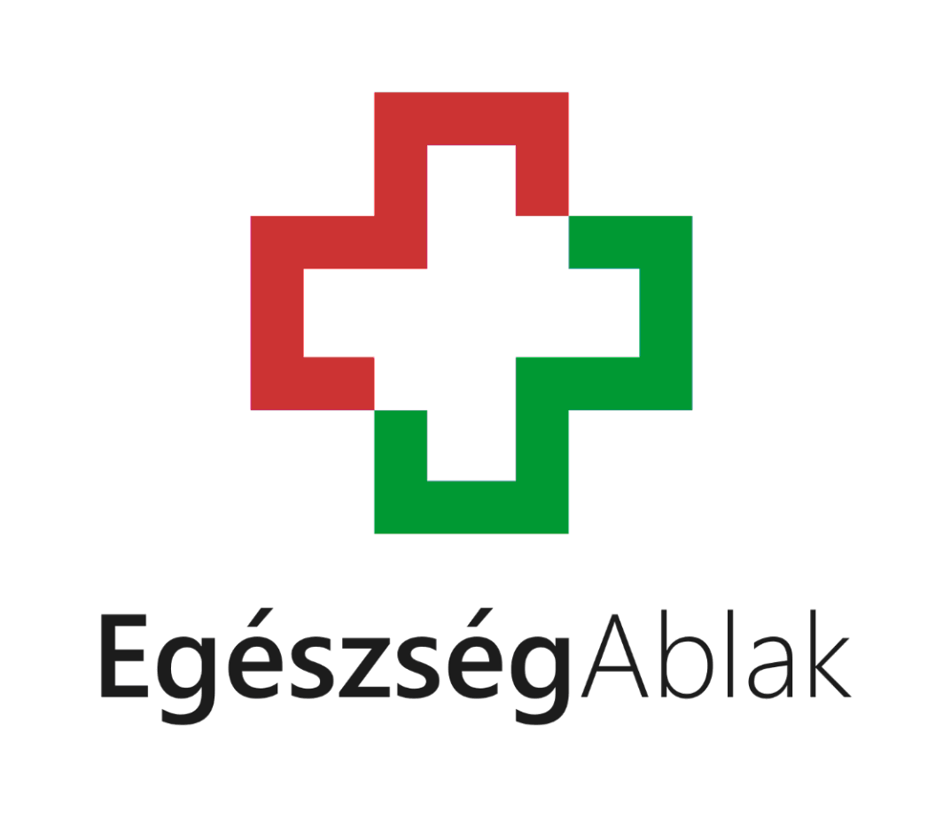 EgészségAblak digitális egészségügyi szolgáltatás logója